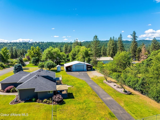 3206 N Lodgepole Rd, Coeur Dalene, ID 83815 - view of subject property with a forest