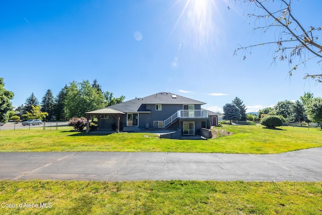 3206 N Lodgepole Rd, Coeur Dalene, ID 83815 - view of front of property with a patio