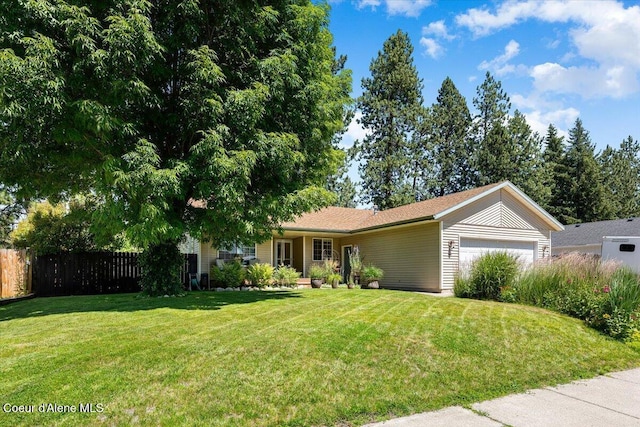 7315 W Lund St, Rathdrum, ID 83858 - single story home featuring a garage