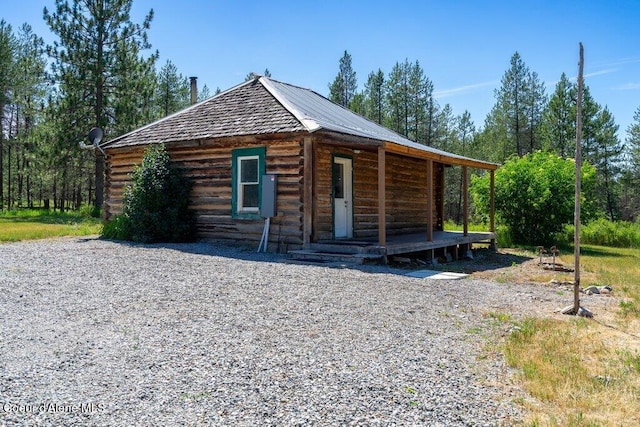 17320 E Perimeter Rd, Athol, ID 83801 - log cabin featuring log siding
