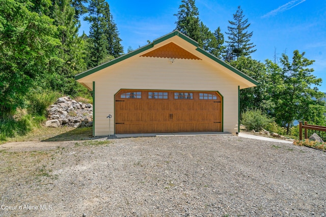 17544 E Arapaho Rd, Bayview, ID 83803 - view of detached garage