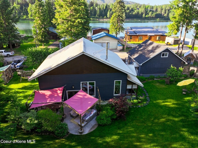 80 Half Cir, Priest River, ID 83856 - view of subject property with a nearby body of water