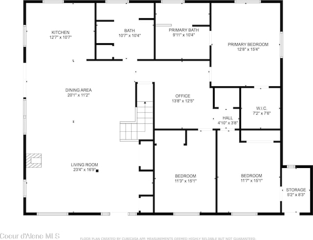 80 Half Cir, Priest River, ID 83856 - view of property floor plan