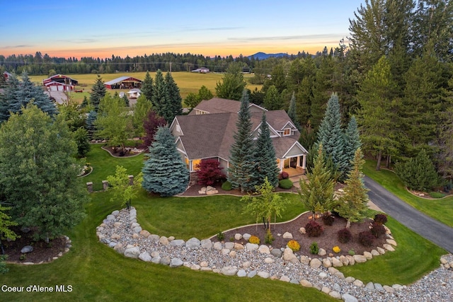 12155 N Yearling Cir, Hayden, ID 83835 - view from above of property