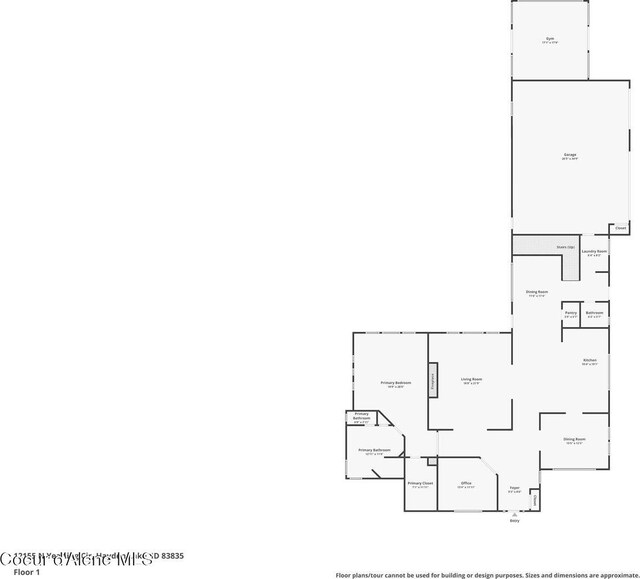 12155 N Yearling Cir, Hayden, ID 83835 - view of home floor plan