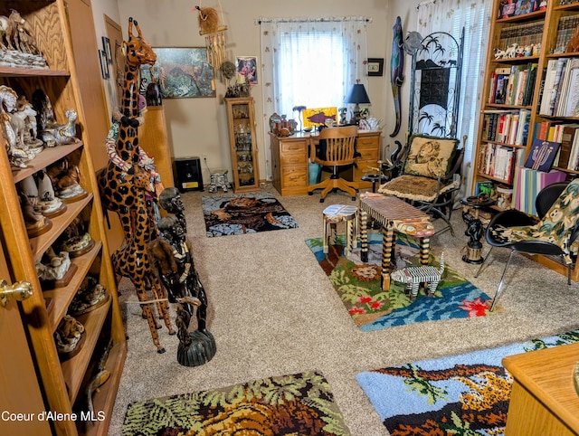 6702 Kelso Lake Rd, Athol, ID 83801 - sitting room featuring carpet floors