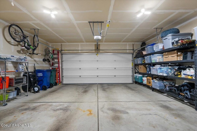 1232 W Grove Way, Coeur Dalene, ID 83815 - garage featuring a garage door opener