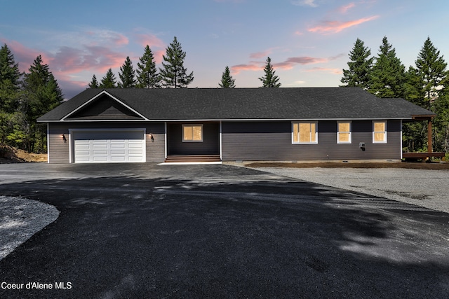 32926 N 10th Ave, Spirit Lake, ID 83869 - view of front facade featuring driveway and a garage