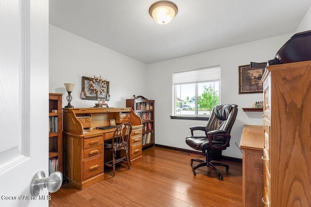 6487 W Covenant St, Rathdrum, ID 83858 - office with wood finished floors