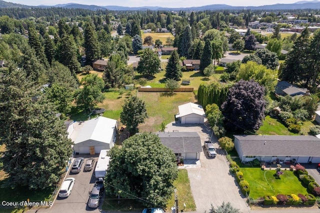 320 E Dakota Ave, Hayden, ID 83835 - aerial view of residential area with a mountainous background