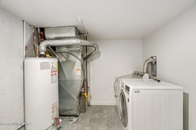320 E Dakota Ave, Hayden, ID 83835 - laundry area with washing machine and clothes dryer and gas water heater