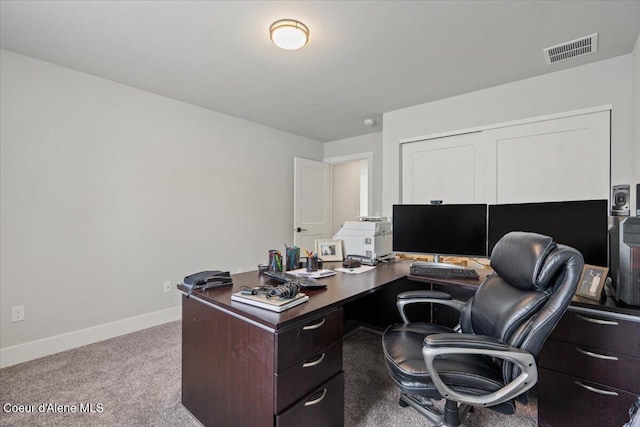 9137 N Raintree Ln, Hayden, ID 83835 - office with carpet floors and baseboards