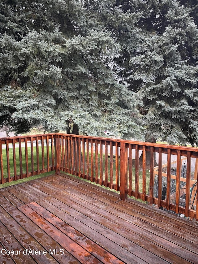 1150 Elm Dr, Saint Maries, ID 83861 - view of wooden terrace