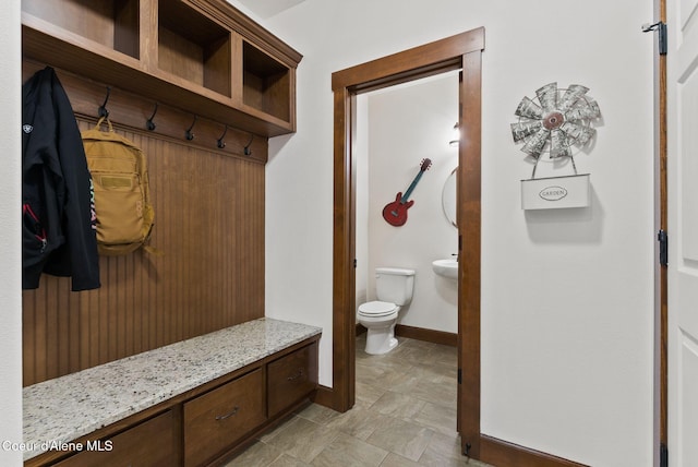 13408 E Copper River Ln, Spokane, WA 99206 - mudroom with baseboards