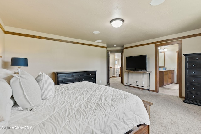 13408 E Copper River Ln, Spokane, WA 99206 - bedroom featuring light colored carpet and ensuite bath