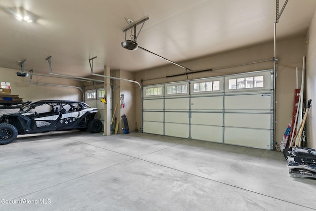 13408 E Copper River Ln, Spokane, WA 99206 - garage featuring a garage door opener
