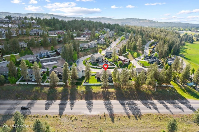 13408 E Copper River Ln, Spokane, WA 99206 - view of property location with a mountainous background and nearby suburban area