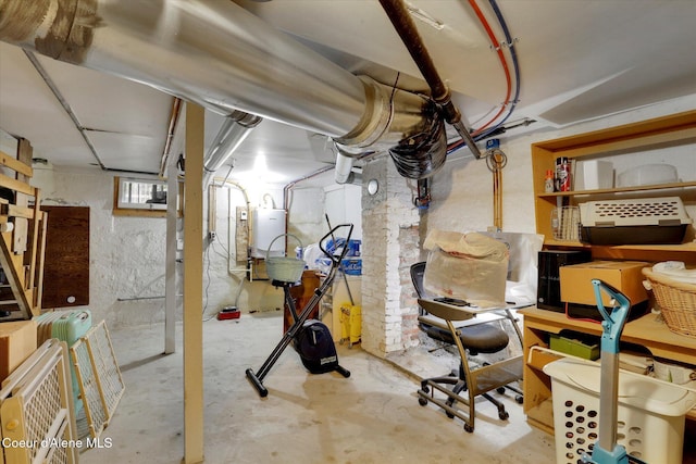 1505 N 3rd, Coeur Dalene, ID 83814 - below grade area with water heater