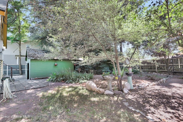 1505 N 3rd, Coeur Dalene, ID 83814 - view of fenced backyard