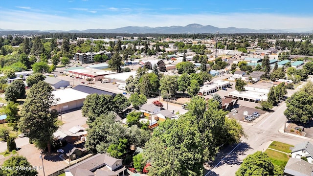1505 N 3rd, Coeur Dalene, ID 83814 - aerial perspective of suburban area with a mountainous background