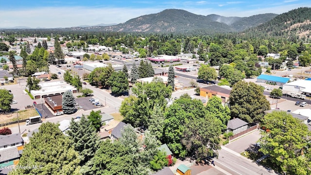 1505 N 3rd, Coeur Dalene, ID 83814 - drone / aerial view of mountains and a heavily wooded area