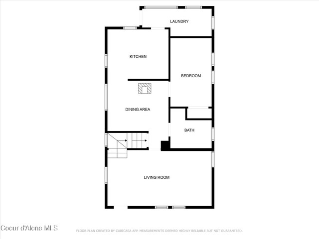 1505 N 3rd, Coeur Dalene, ID 83814 - view of room layout