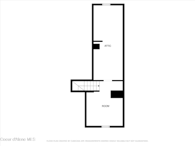 1505 N 3rd, Coeur Dalene, ID 83814 - view of floor plan / room layout