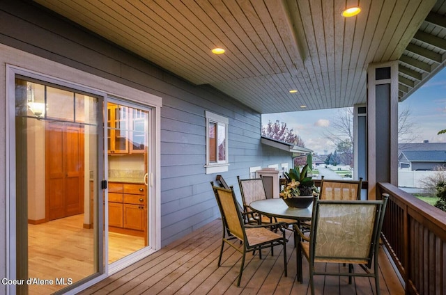 2848 N O Connor Blvd, Post Falls, ID 83854 - deck with outdoor dining area