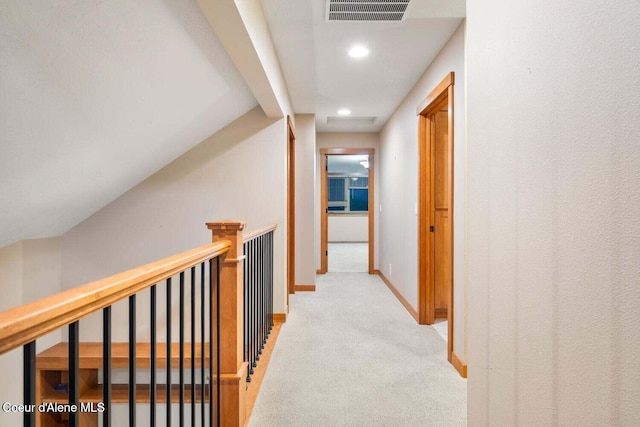 2848 N O Connor Blvd, Post Falls, ID 83854 - corridor with light carpet and recessed lighting