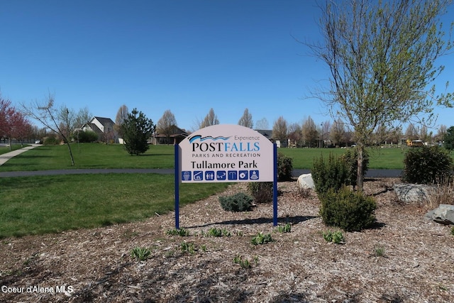 2848 N O Connor Blvd, Post Falls, ID 83854 - community / neighborhood sign with a yard