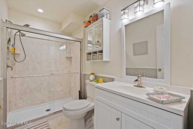 5276 W Racquet Rd Unit 9, Rathdrum, ID 83858 - bathroom with vanity and a shower stall