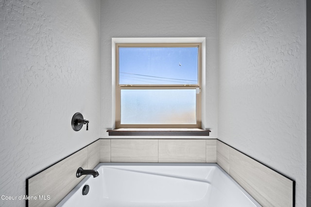 2499 N N Side Saddle Ln, Post Falls, ID 83854 - full bath with a tub and a textured wall