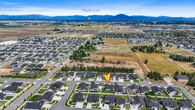 3631 N Britton Rd, Post Falls, ID 83854 - view of property location with mountains and nearby suburban area