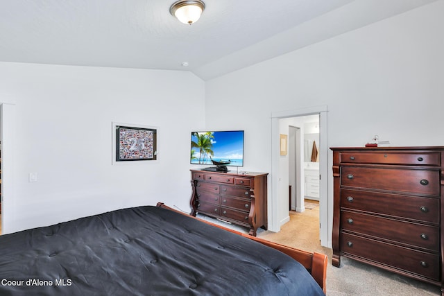 3631 N Britton Rd, Post Falls, ID 83854 - bedroom with vaulted ceiling and light colored carpet