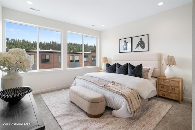 2756 W Lumber Ln Unit 7, Coeur Dalene, ID 83814 - bedroom with carpet and recessed lighting