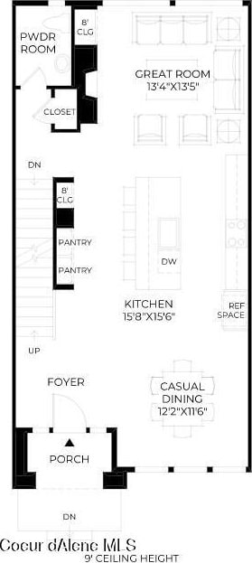 2728 W Lumber Ln Unit 11, Coeur Dalene, ID 83814 - view of property floor plan