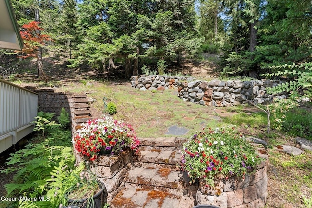 38 S Quail Run Unit B, Sandpoint, ID 83864 - view of yard