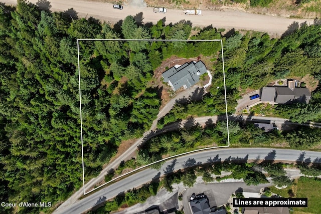 38 S Quail Run Unit B, Sandpoint, ID 83864 - view of property location featuring property boundaries highlighted