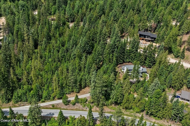 38 S Quail Run Unit B, Sandpoint, ID 83864 - aerial view of property's location with a forest