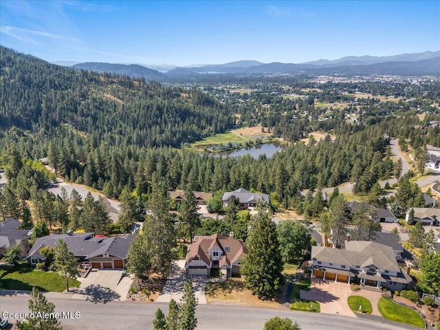 2699 E Packsaddle Dr, Coeur Dalene, ID 83815 - view of property location featuring mountains and nearby suburban area