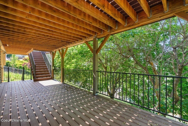 2699 E Packsaddle Dr, Coeur Dalene, ID 83815 - view of patio with stairway