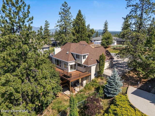 2699 E Packsaddle Dr, Coeur Dalene, ID 83815 - aerial view of property and surrounding area