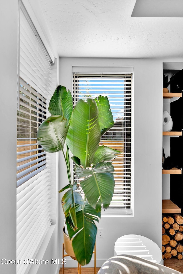 114 E Hattie, Coeur Dalene, ID 83814 - detailed view of a textured ceiling