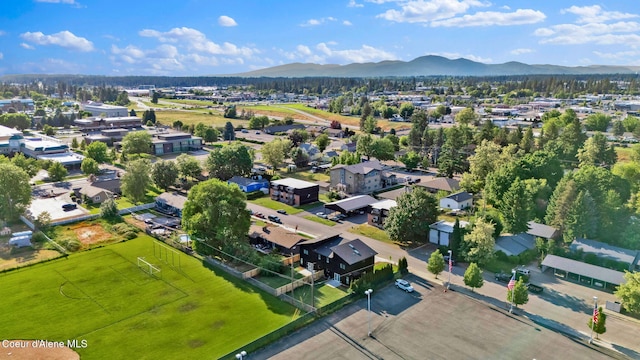 114 E Hattie, Coeur Dalene, ID 83814 - aerial view of residential area featuring mountains