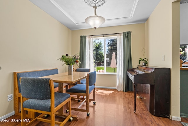703 W Angus Ct, Post Falls, ID 83854 - dining space featuring wood finished floors