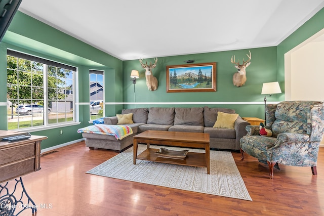 703 W Angus Ct, Post Falls, ID 83854 - living area with wood finished floors and baseboards