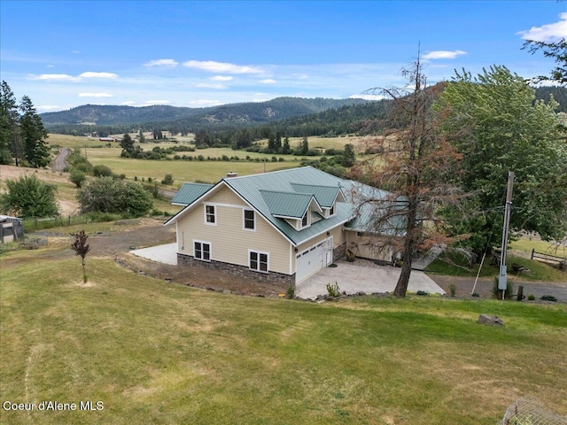 3297 Minaloosa Valley Rd, Plummer, ID 83851 - overview of rural landscape featuring mountains