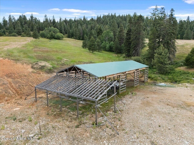 3297 Minaloosa Valley Rd, Plummer, ID 83851 - drone / aerial view of a heavily wooded area