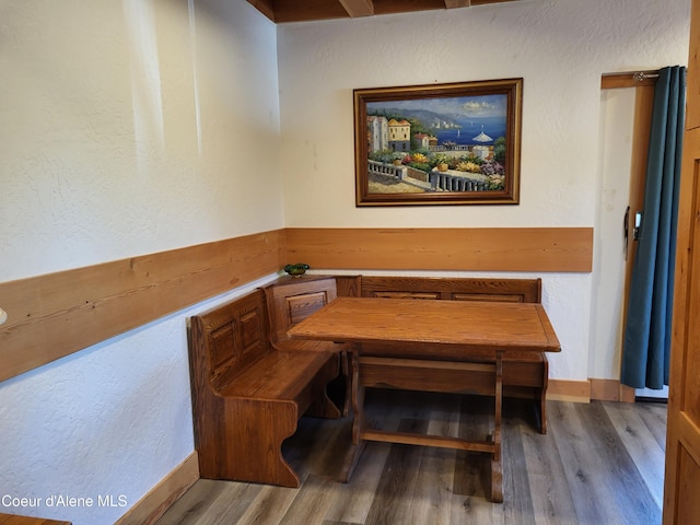 29222 N 1st St, Athol, ID 83801 - unfurnished dining area featuring breakfast area and wood finished floors