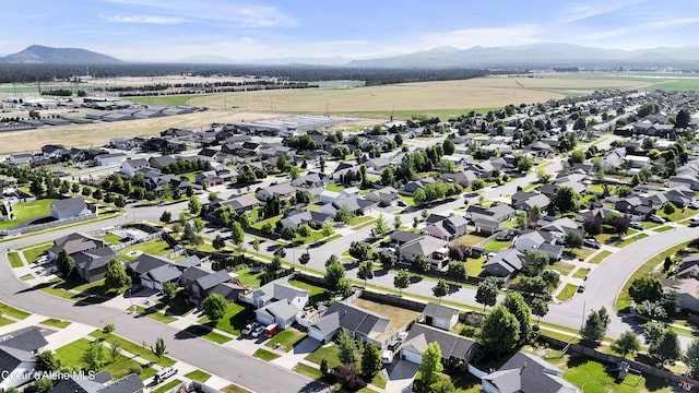 13388 N Polaris St, Rathdrum, ID 83858 - aerial view of property's location with a mountainous background
